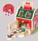 Wooden Shape Sorter Farm Activity Cube with Animals