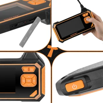 Эндоскоп Bigstren - Инспекционная камера с 4.3" LCD экраном, 5м