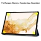 Samsung Galaxy Tab S9+ Plus (SM-X810, SM-X816B) Trifold Stand PU Leather Cover Case, Blue | Чехол Книжка...