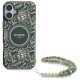 Guess IML Flowers Allover Electro vāciņš iPhone 16, zaļš