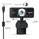 HXSJ S90 HD Webcam 720P Laptop PC Camera with Microphone, Black | Веб-камера для Компьютера...
