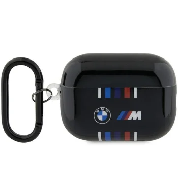 Чехол BMW Multiple Colored Lines для AirPods Pro 2 черный