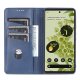Google Pixel 6 Pro AZNS Leather Stand Case Cover with Card Slots, Blue | Чехол для Телефона...