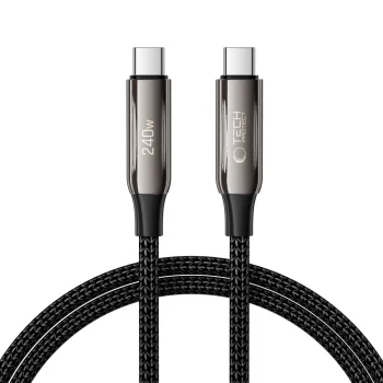 Кабель Tech-Protect UB10T USB-C PD240W 100см, черный