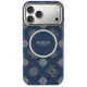 Guess IML Peony Dot MagSafe maks iPhone 17 Pro Max – zils | Phone Case Cover