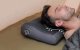 Inflatable Travel Pillow Flextail Zero Pillow Memory Foam Grey