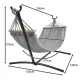 Dārza šūpuļtīkls ar rāmi 200x150cm Gardlov 25466 | Garden Hammock with Frame