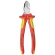 KNIPEX 70 06 180 Diagonal Cutter, Chrome Plated, 180 mm