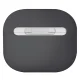 Apple Airpods 3 Gen. Uniq Etui Lino Case Cover, Grey