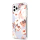Guess iPhone 11 Pro Max vāciņš Flower Collection, ceriņkrāsas