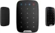 Ajax KeyPad Plus bezvadu skārienjutīgā tastatūra, melna