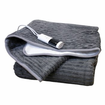 Двухзонный электрический подогревающий плед с таймером, 180x160 см,...