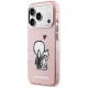 Karl Lagerfeld Karl & Choupette Back MagSafe vāciņš iPhone 17 Pro Max, Rozā