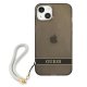 Guess iPhone 13 mini Case Translucent Stap Black
