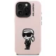 Karl Lagerfeld Silicone Karl Sketch MagSafe vāciņš iPhone 16 Pro, rozā