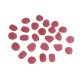 Fluorescent Luminous Stones AG653E, 100 pcs, Pink