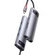 Baseus Metal Gleam 8in1 USB-C Hub - USB-C PD 100W 1x HDMI 4K 30Hz 1x SD and microSD card reader 3x USB-A 3.2 1xRJ45 -...