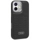 Audi GT Synthetic Leather MagSafe vāciņš iPhone 17 Melns