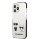 Чехол Karl Lagerfeld Karl & Choupette для iPhone 13 Pro Max, белый
