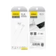 Dudao L4ST kabelis USB-A / USB-C, 2A, 1m, balts