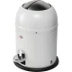 Pedāļa atkritumu tvertne Wesco Mini Master 6 L, balta matēta