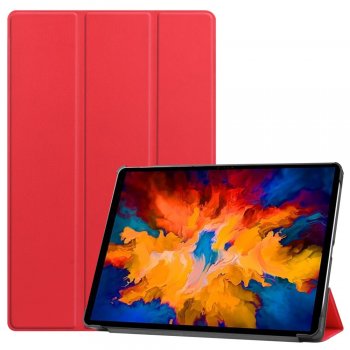 Lenovo Tab P11 Pro 11.5'' Tri-fold Stand Cover Case, Red | Vāks Apvalks Pārvalks Grāmatiņa Planšetdatoram