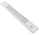 Pašlīmējoša bezvadu LED lampa, gaismeklis, lente ar kustības detektoru, 20 cm, Balta | LED Lamp Strip Light with...