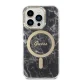 Комплект Guess Marble MagSafe для iPhone 14 Pro: чехол и зарядка, черный