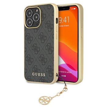Apple iPhone 13 Pro Max 6.7'' Guess Charms Collection Case Cover (GUHCP13XGF4GGR), Grey | Telefona Maciņš Vāks...