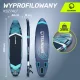 4Fizjo TSUNAMI T12 Inflatable SUP Board 350 cm, Multicolor