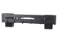 Hanging Kitchen Wall Shelf / Organizer with Hooks, 40 cm, Black