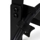 Maclean MC-105 B Under-Desk Cable Organizer, 5kg, Black