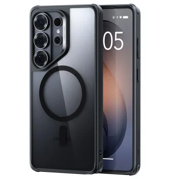 ESR Classic Hybrid MagSafe vāciņš priekš Samsung Galaxy S26 Ultra, Clear Black