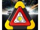 Multifunctional Car Warning LED Triangle with Power Bank and Solar Panel