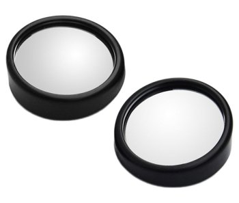 Aklās zonas spoguļi automašīnai, 2 gab., melni