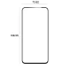 Защитное закаленное стекло Etteri 9D для Samsung Galaxy A36 5G / A37 5G / A56 5G