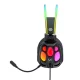 Wozinsky WSG-1118 Vadu Spēļu Austiņas ar Mikrofonu un RGB - Melnas