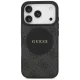 Guess iPhone 17 Pro чехол 4G Circle Classic Logo MagSafe, черный