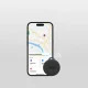 SBS Track My Circle IP65 meklētājs ar Apple Find My atbalstu, melns