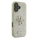 Guess Fixed Glitter Big 4G vāciņš iPhone 16 Plus zelta