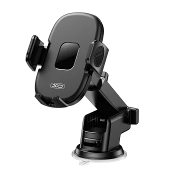 Автомобильный держатель для телефона с присоской XO C121, черный