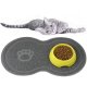 Подстилка Коврик для Кормления Собак и Кошек, 45x26см | Waterproof Silicone...