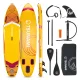 SUP-доска 4Fizjo 1839 PRO TSUNAMI 350 см T11, желтая