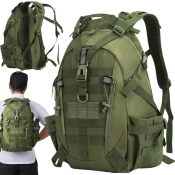 Taktiskā militārā mugursoma 30L, zaļa