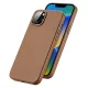 Чехол Dux Ducis Grit для iPhone 14 Plus с поддержкой MagSafe, коричневый