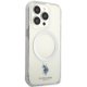 Apple iPhone 15 Pro Max 6.7\'\' US Polo Magsafe Collection Case Cover (Ushmp15xucit), Transparent | Чехол Кейс...