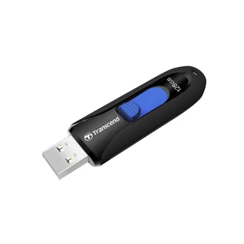 USB-флешка Transcend JetFlash 790, 128 ГБ, USB 3.1 Gen 1, черная