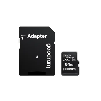 Goodram 64GB microSDXC Memory Card Class 10 UHS-I with Adapter
