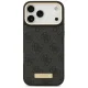 Guess 4G Logo Plate MagSafe Case for Apple iPhone 17 Pro Max, Black