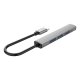 Orico USB uz 3.0 + 3x 2.0 centrmezgla adapteris (pelēks) | to Hub Adapter (gray)